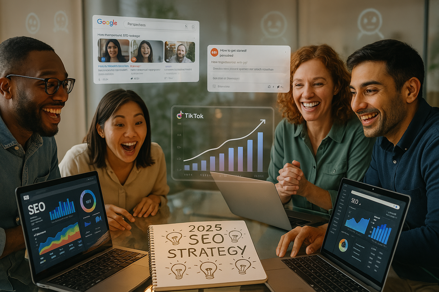 SEO Strategy for 2025: Human-Centered Approach Beating AI Algorithms